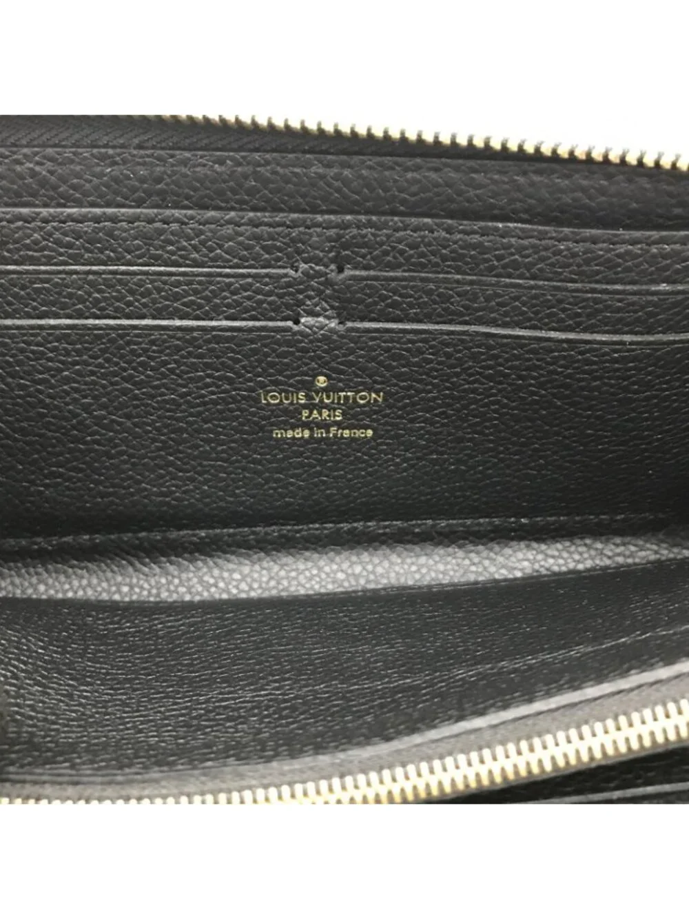 Louis Vuitton Wallet Zip Around Black